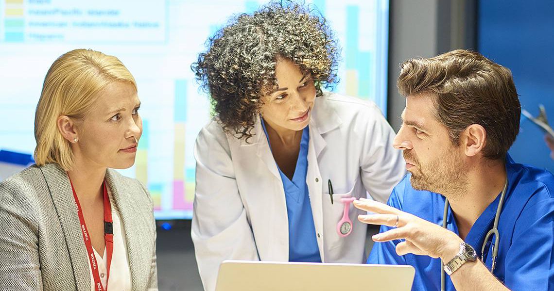 providers talking in a board room